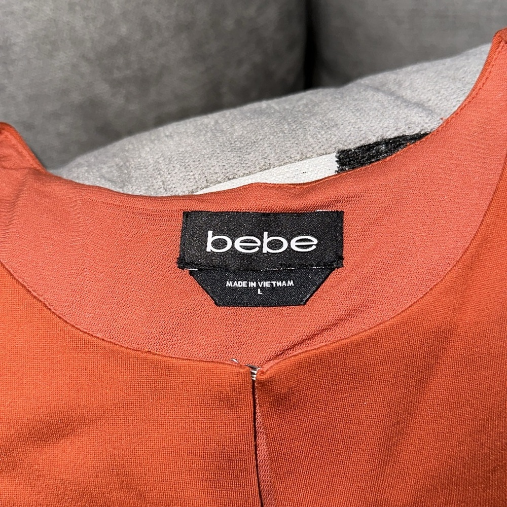 Bebe orange bodysuit size L - Picture 2 of 3
